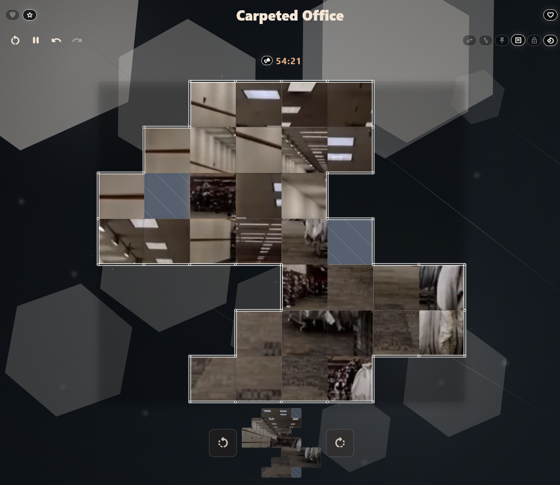 Nivel con mecánicas especiales en Sliding Tiles Puzzle